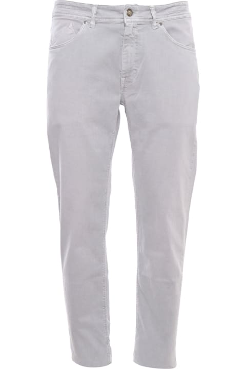 Barmas Pants for Men Barmas Gray Denim Trousers