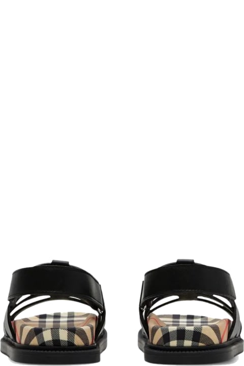 Shoes for Boys Burberry Leather Sandals