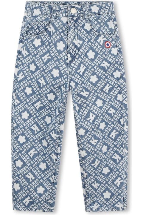 Kenzo Bottoms for Girls Kenzo Jean Pants