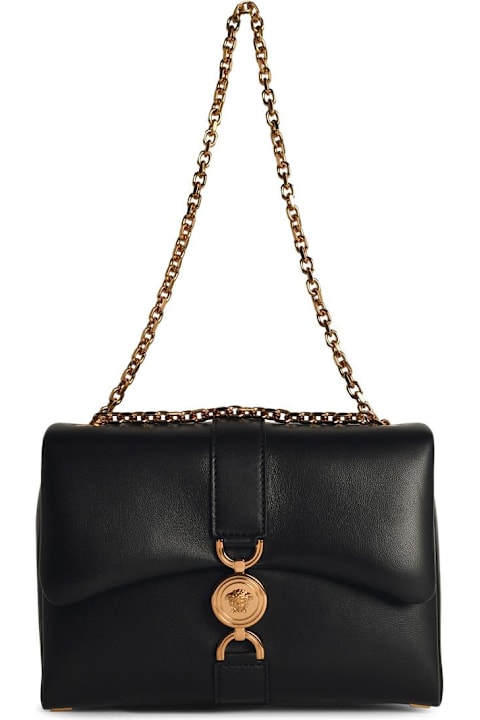 Sale for Women Versace 'kleio' Black Leather Bag