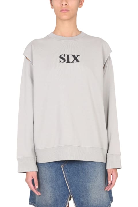 Fleeces & Tracksuits for Women MM6 Maison Margiela Sweatshirt "six"