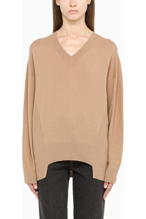 Fashion for Women Stella McCartney Brown Pullover With V Neck