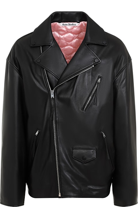 Acne Studios معاطف وجواكت لـ القسم الرجالي Acne Studios Biker Jacket