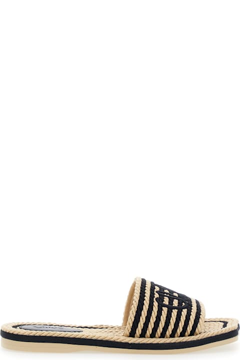 Chloé Sandals '19a' With Shaped Straps In White Leather For Women