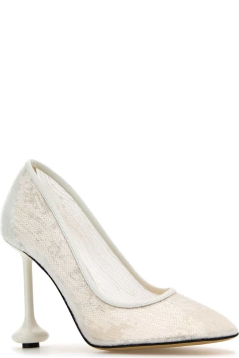 Loewe for Women Loewe Embellished Mesh Toy Pumps