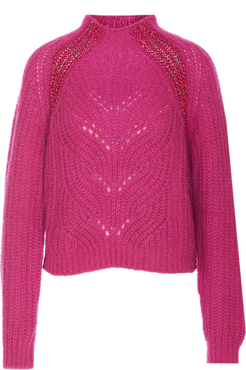 Liu-Jo for Women Liu-Jo Mixed Alpaca Sweater