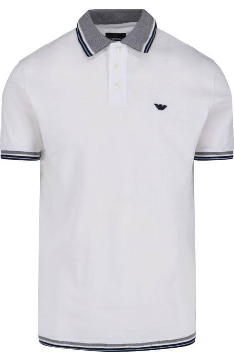 メンズ Emporio Armaniのトップス Emporio Armani Logo Polo Shirt