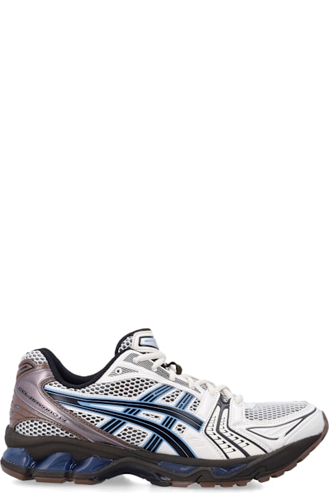 Asics Gel-kayano 14 Mesh And Faux Leather Sneakers