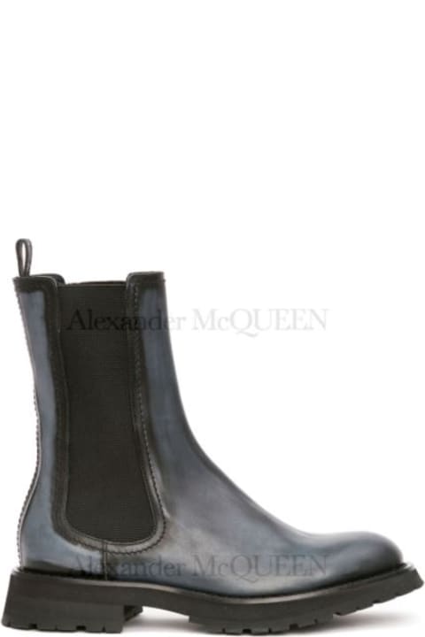 Boots for Men Alexander McQueen Chelsea Ankle-top Boots