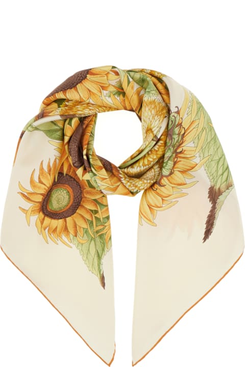 Ferragamo Scarves & Wraps for Women Ferragamo Printed Silk Foulard