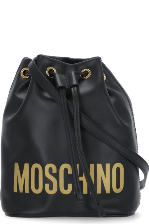 ウィメンズ新着アイテム Moschino Bucket Bag With Logo