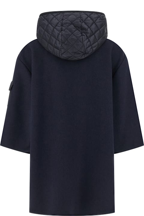 Moncler Coats & Jackets for Women Moncler Two-material Hood