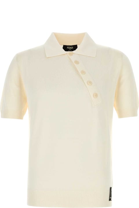 Fendi Sweaters for Women Fendi Viscose Polo Shirt