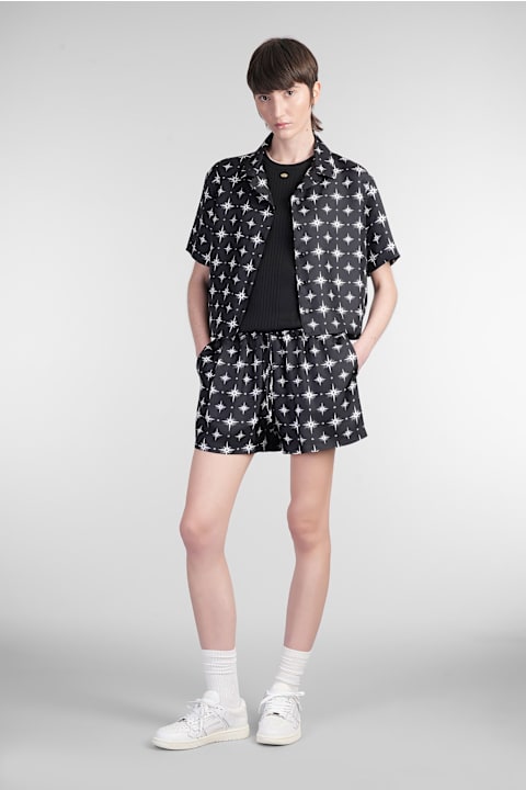 Pants & Shorts Sale for Women AMIRI Shorts In Black Silk