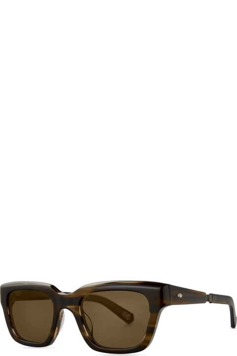 Mr. Leight Eyewear for Women Mr. Leight Maven S Koa-white Gold/semi-flat Kona Brown Sunglasses