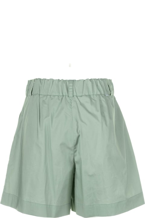 Woolrich Pants & Shorts for Women Woolrich Sage Green Cotton Shorts