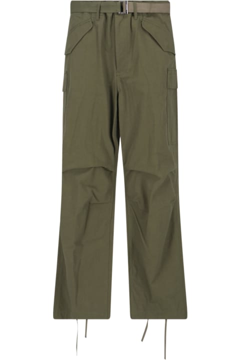 Pants for Men Sacai Belt Detail Pants
