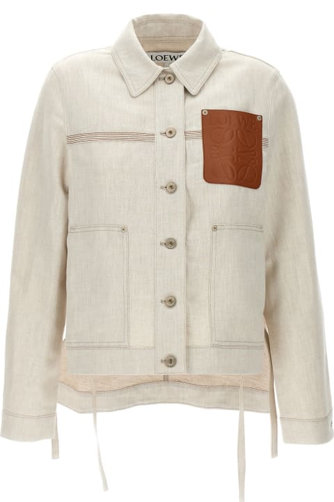 Loewe Coats & Jackets for Women Loewe 'anagram' Jacket