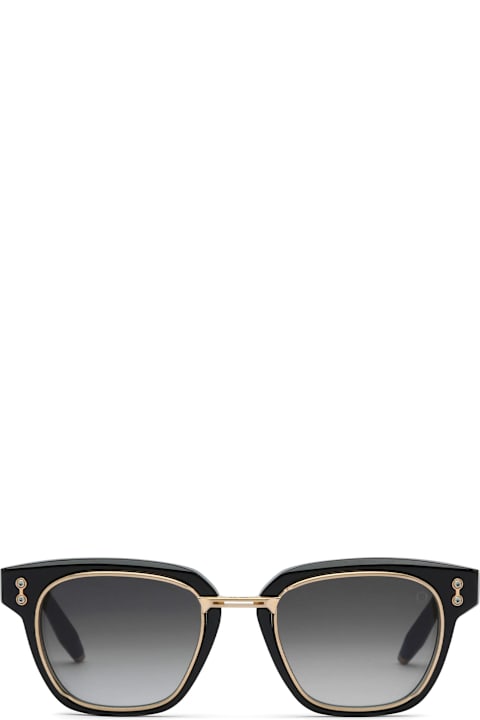 Akoni Eyewear for Men Akoni Apollo - Black / Brushed 12k Gold Sunglasses