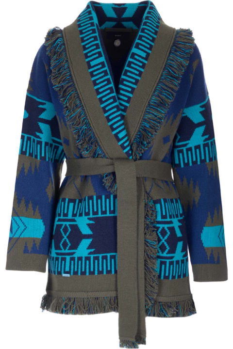 Alanui Coats & Jackets for Women Alanui 'icon' Jacquard Cardigan