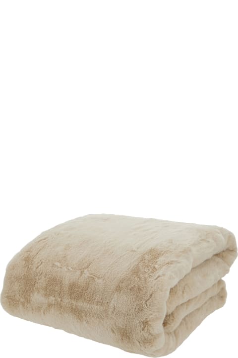 Apparis Home Décor Apparis 'brady' Beige Blanklet In Double Sided Fabric