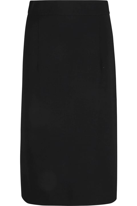 Moschino for Kids Moschino Asymmetric Plain Skirt