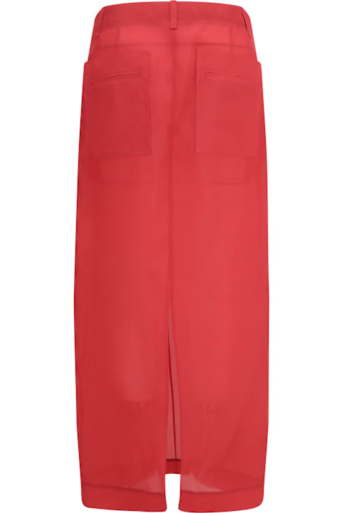 Khaite for Women Khaite Lucian Midi Skirt