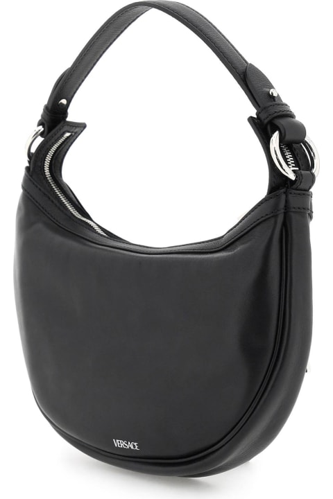 Totes for Women Versace Repeat Leather Shoulder Bag