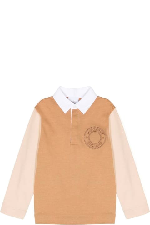 Burberry T-Shirts & Polo Shirts for Boys Burberry Roundel Polo
