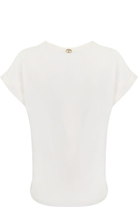Topwear for Women TwinSet T-shirt With Lace Logo