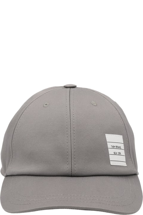 Thom Browne Hats for Men Thom Browne Logo Cap