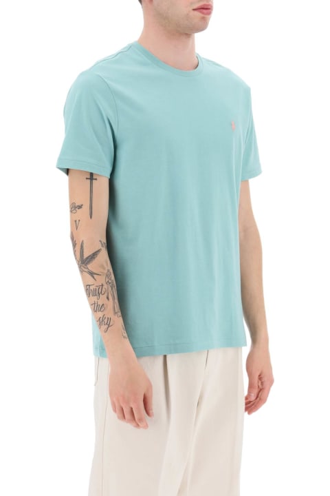 Fashion for Men Polo Ralph Lauren Custom Slim Fit T-shirt With Logo