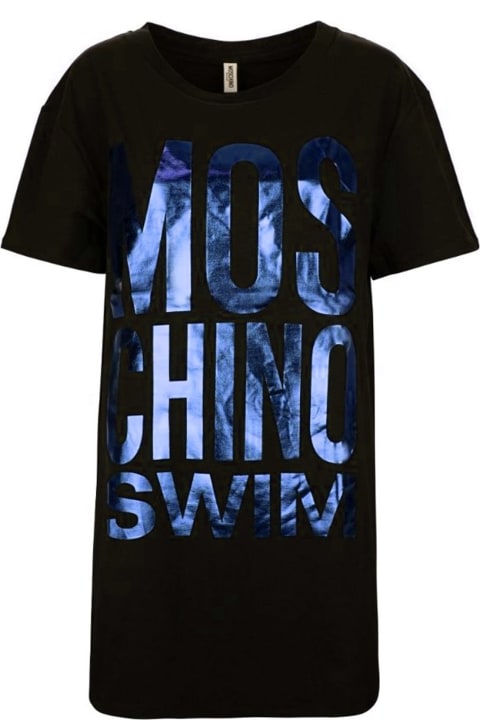 Moschino Topwear for Women Moschino Swim Logo T-shirt