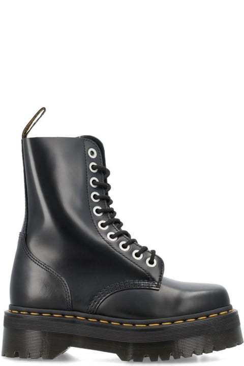 メンズ新着アイテム Dr. Martens 1490 Quad Squared Leather Boots