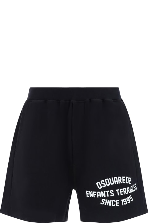 Dsquared2 Pants for Men Dsquared2 Bermuda With Logo