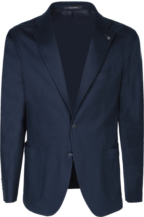 Tagliatore for Men Tagliatore Single-breasted Blue Jacket