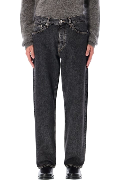 Homeware Sunflower Sunflower Loose Fit Black Stone Washed Organic Denim Jeans