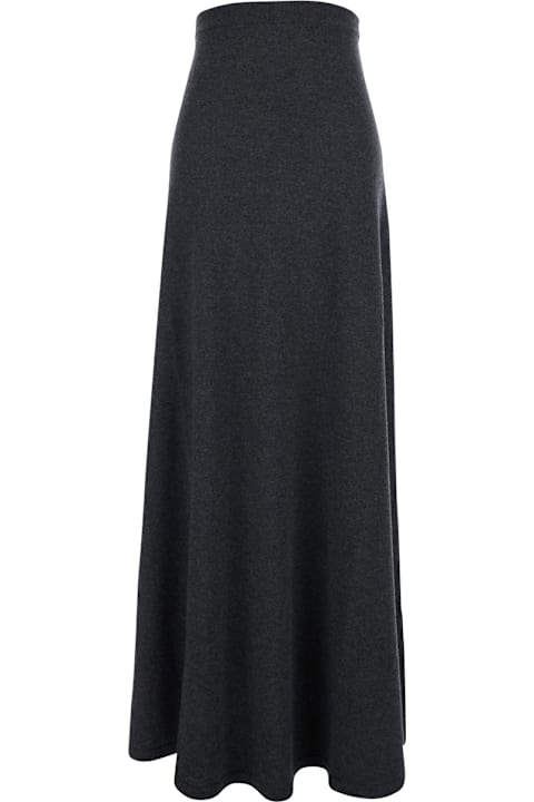 Homeware Balenciaga Maxi Wool Skirt