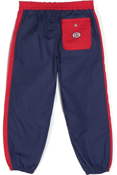 Red And Blue Track Pants