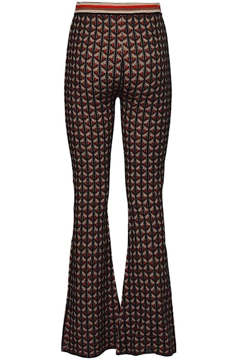 Diane Von Furstenberg Pants & Shorts for Women Diane Von Furstenberg Ashdon Knit Jacquard Pants