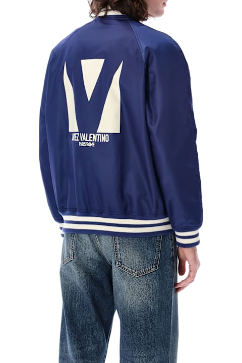 Valentino Garavani Coats & Jackets for Men Valentino Garavani Chez Valentino Bomber Jacket
