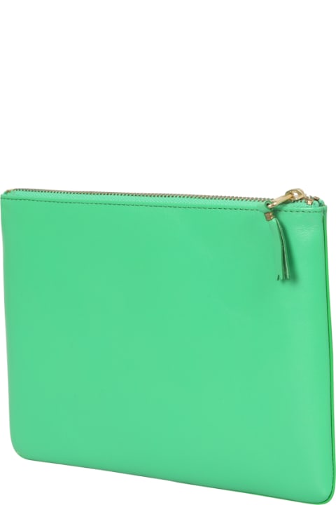 Homeware Comme des Garçons Wallet Green Leather Pouch
