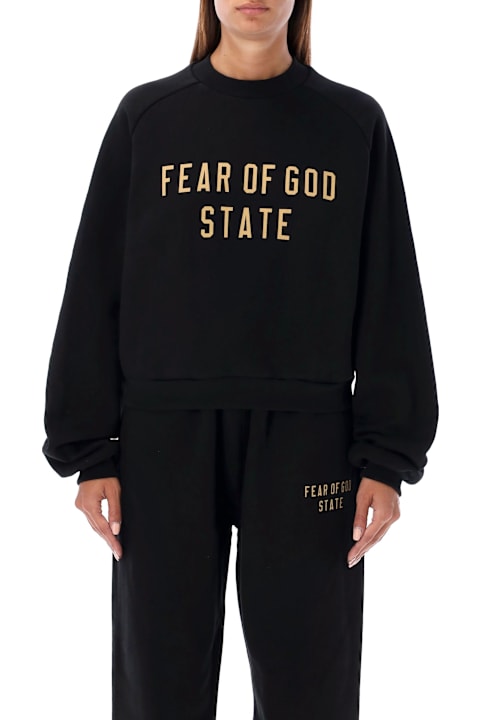 Fear of God for Women Fear of God Cropped Sweatshirt