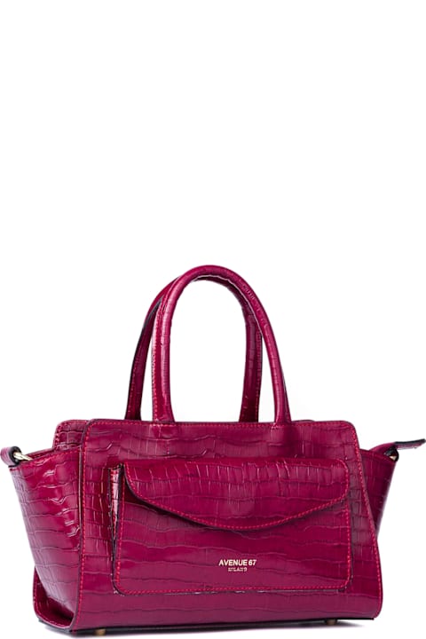 Avenue 67 for Women Avenue 67 Letizia Bag In Cyclamen Leather