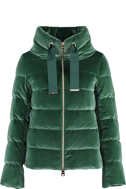 【関税&送料込】Herno Velvet-Effect Jacket 0b313808272af913e00cd67df69ade
