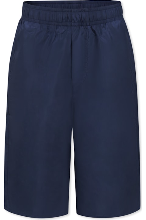 Dsquared2 Swimwear for Boys Dsquared2 Blue Swim Shorts For Boy With Logo