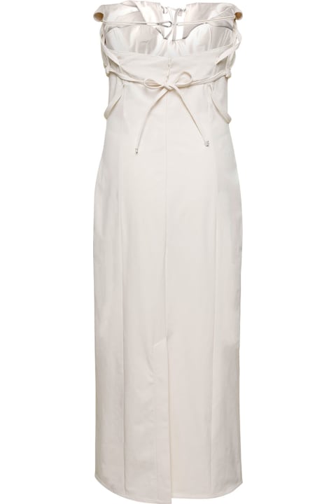 Homeware Jacquemus La Robe Bikini Deconstructed Strapless Dress