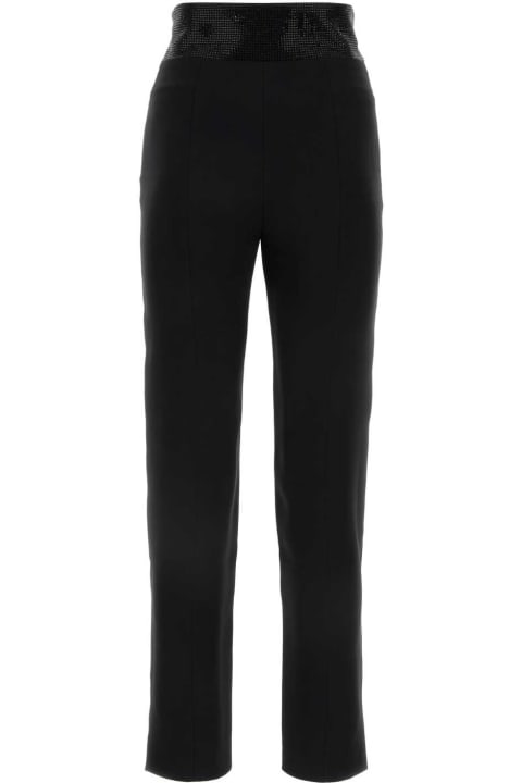 Giorgio Armani Pants & Shorts for Women Giorgio Armani Black Silk Pant