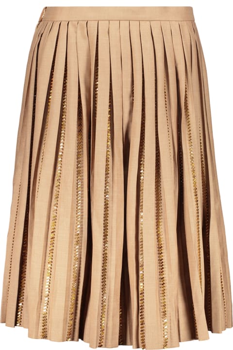 ウィメンズ Burberryのスカート Burberry Pleated Skirt