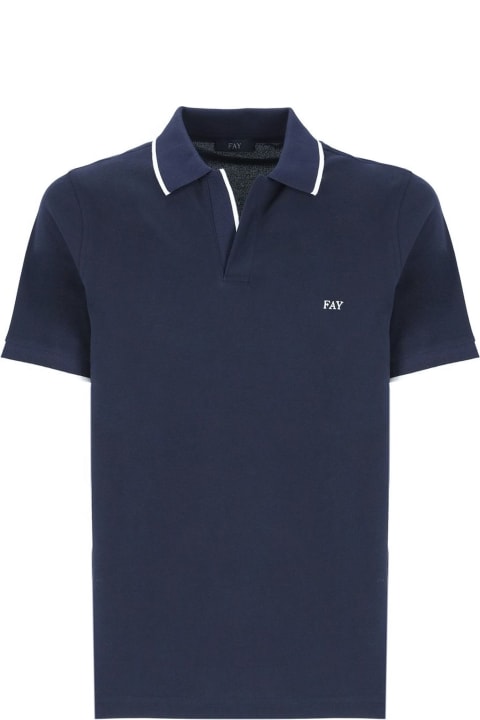 Fay for Men Fay Stretch Country Club Polo